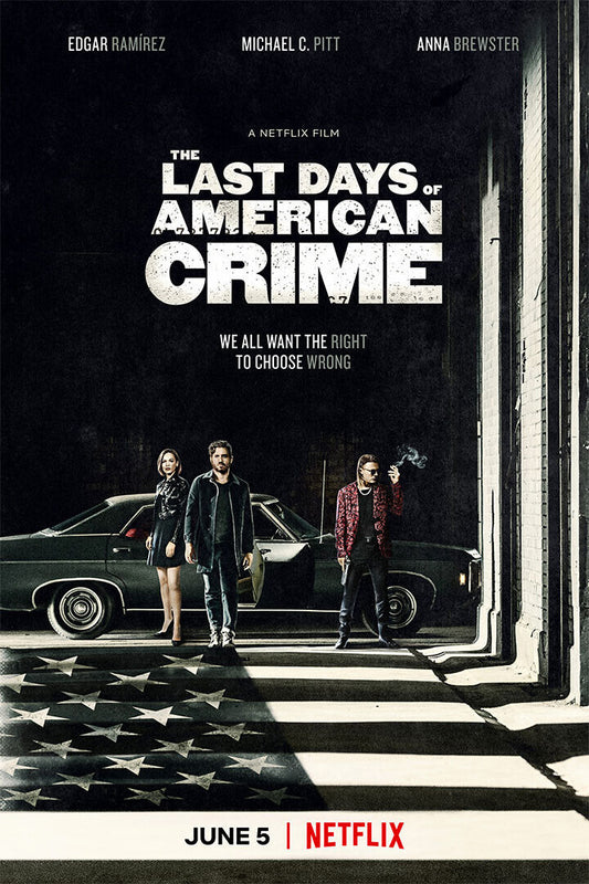 The Last Days Of American Crime Movie 2020 Poster Wall Art Print Home Wall Decor - xonomax