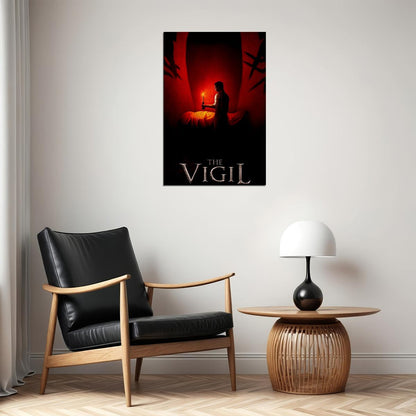 The Vigil 2020 Movie Horror Poster Wall Art Print Home Wall Decor - xonomax