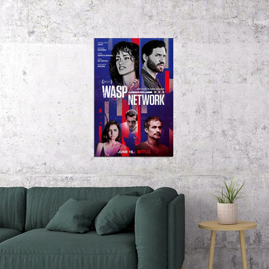Wasp Network Movie 2020 Poster Wall Art Print Home Wall Decor - xonomax