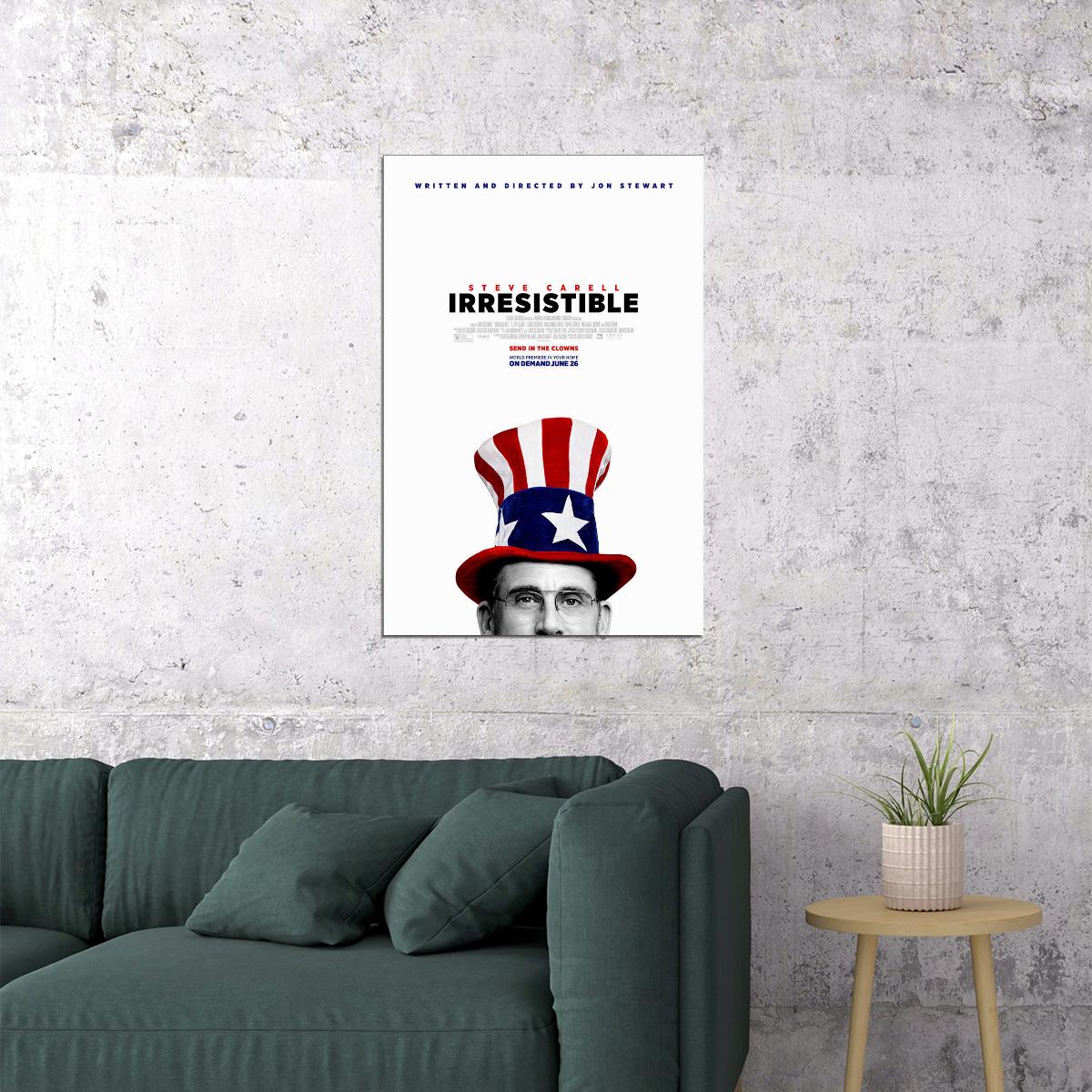 Irresistible Movie 2020 Fun Poster Wall Art Print Home Wall Decor - xonomax