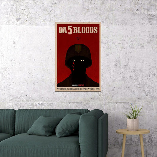 Da 5 Bloods 2020 Movie Poster Wall Art Print Home Wall Decor - xonomax