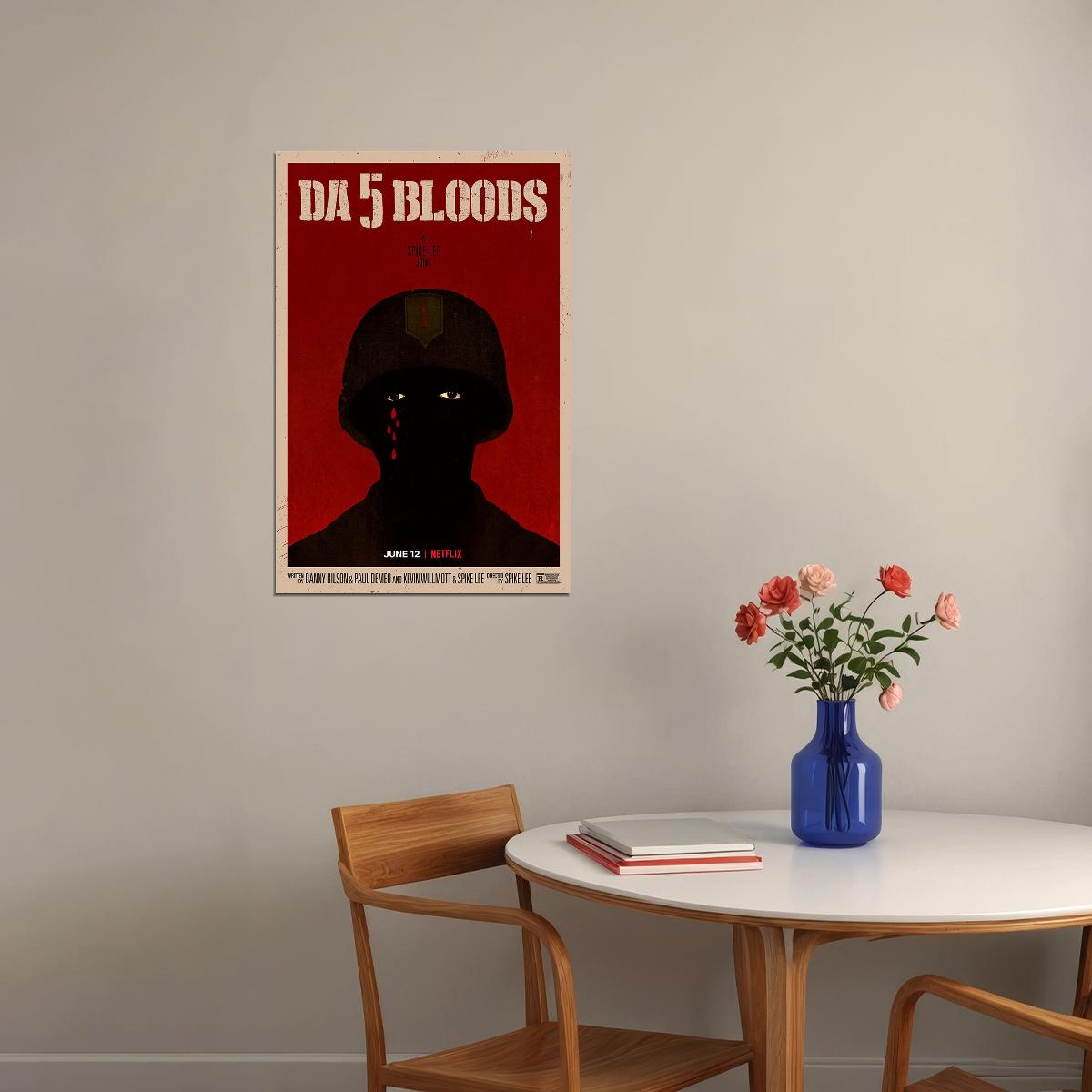 Da 5 Bloods 2020 Movie Poster Wall Art Print Home Wall Decor - xonomax