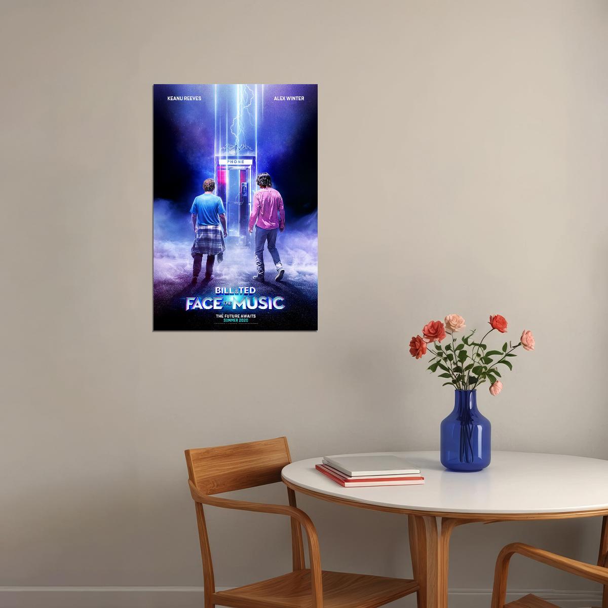 Bill Ted Face The Music Movie 2020 Poster Wall Art Print Home Wall Decor - xonomax