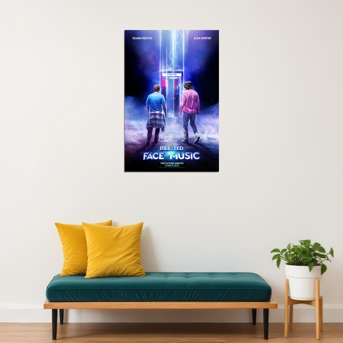 Bill Ted Face The Music Movie 2020 Poster Wall Art Print Home Wall Decor - xonomax