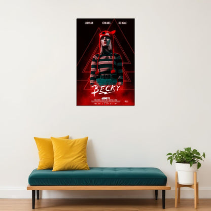 Becky Movie 2020 Drama Poster Wall Art Print Home Wall Decor - xonomax