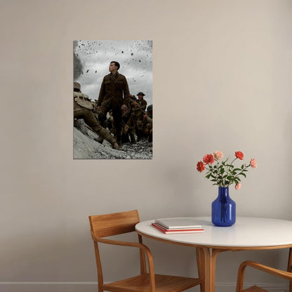 1917 Movie 2020 Battle Action Movie Poster Wall Art Print Home Wall Decor - xonomax