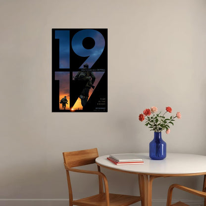 1917 Movie 2020 Battle Movie Poster Wall Art Print Home Wall Decor - xonomax