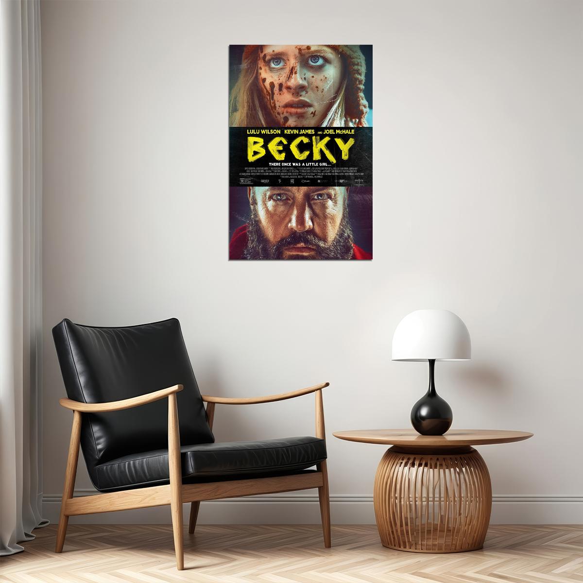 Becky Movie 2020 Thriller Action Poster Wall Art Print Home Wall Decor - xonomax