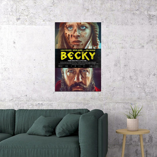 Becky Movie 2020 Thriller Action Poster Wall Art Print Home Wall Decor - xonomax