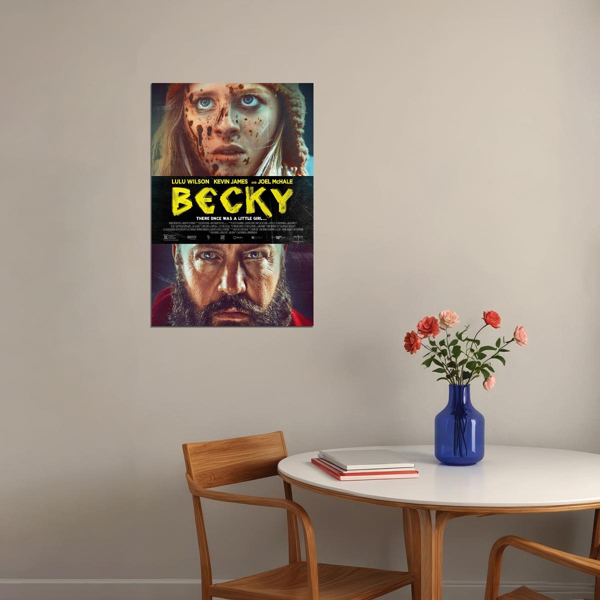 Becky Movie 2020 Thriller Action Poster Wall Art Print Home Wall Decor - xonomax