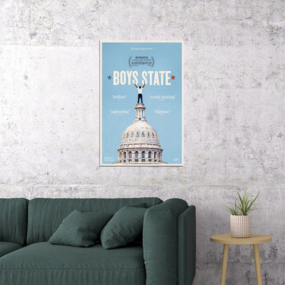 Boys State Movie 2020 Documentary Poster Wall Art Print Home Wall Decor - xonomax
