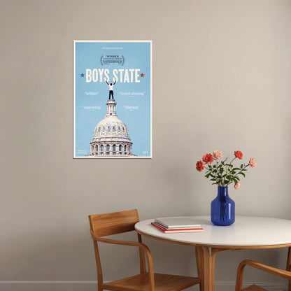 Boys State Movie 2020 Documentary Poster Wall Art Print Home Wall Decor - xonomax