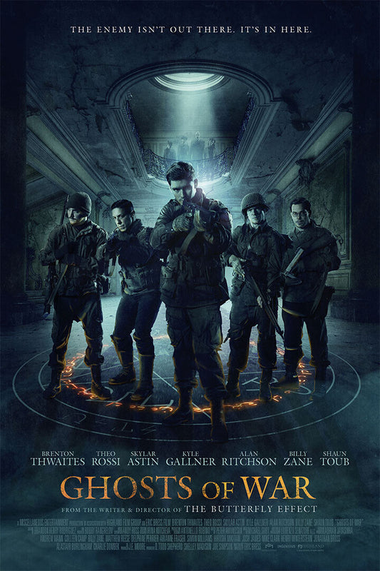 Ghosts Of War Movie Horror 2020 Poster Wall Art Print Home Wall Decor - xonomax