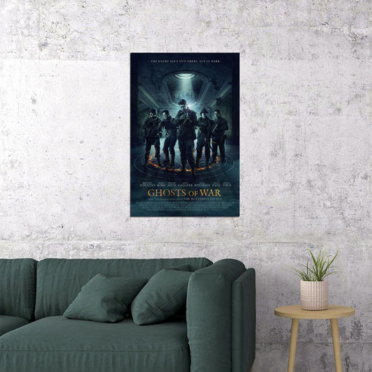 Ghosts Of War Movie Horror 2020 Poster Wall Art Print Home Wall Decor - xonomax