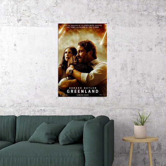 Greenland Movie 2020 Action Movie Poster Wall Art Print Home Wall Decor - xonomax