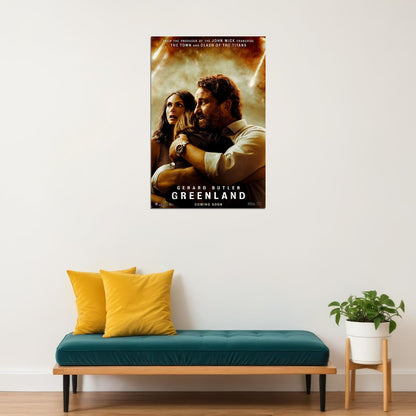 Greenland Movie 2020 Action Movie Poster Wall Art Print Home Wall Decor - xonomax
