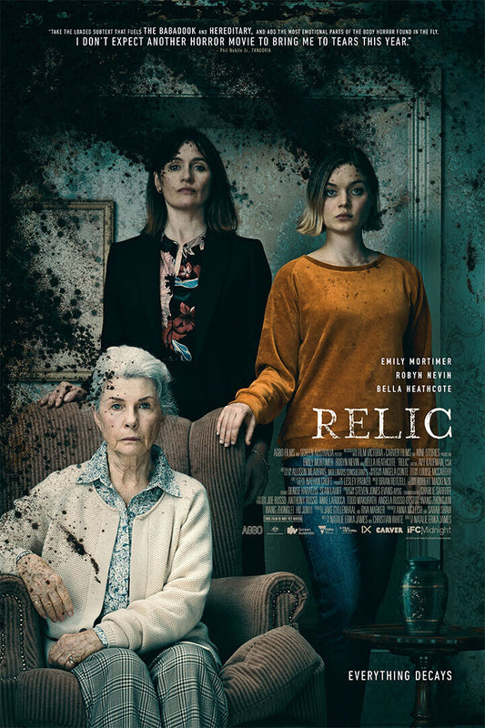 Relic Movie 2020 Horror Poster Wall Art Print Home Wall Decor - xonomax