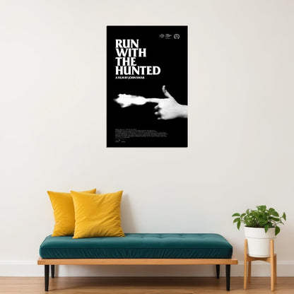 Run With The Hunted Movie 2020 Poster Wall Art Print Home Wall Decor - xonomax
