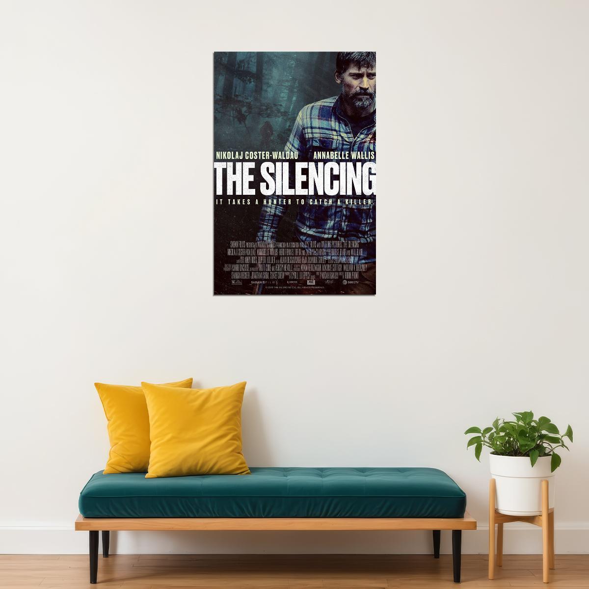 The Silencing Movie 2020 Action Poster Wall Art Print Home Wall Decor - xonomax