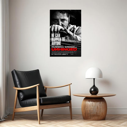 Unhinged Movie 2020 Happen To Anyone Poster Wall Art Print Home Wall Decor - xonomax