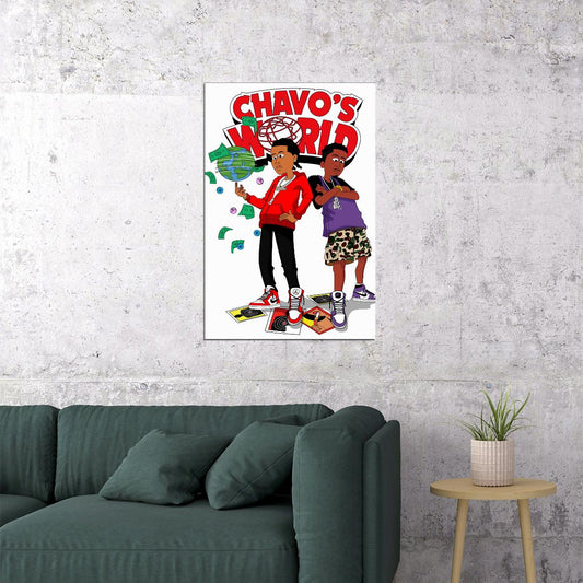Pierre Bourne Chavo World Music Mixtape Poster Wall Art Print Home Wall Decor - xonomax