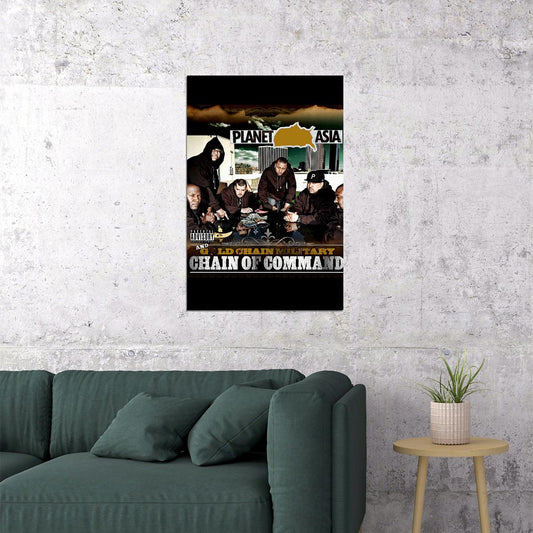Planet Asia X The Musalini Pharoah Chain Poster Wall Art Print Home Wall Decor - xonomax
