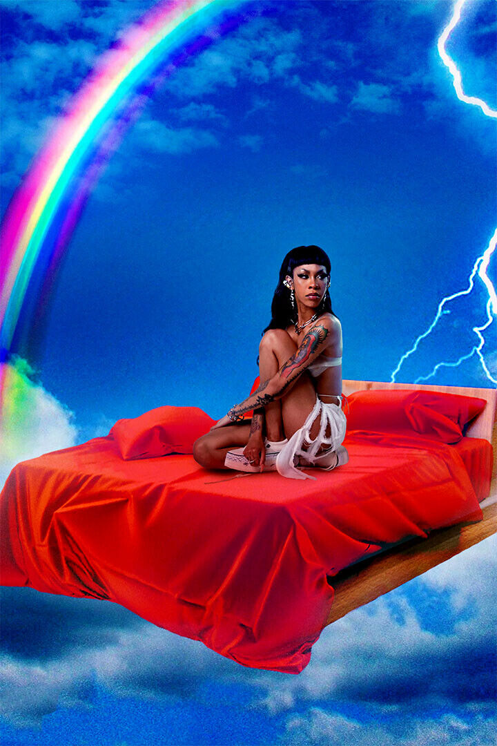 Rico Nasty Nightmare Vacation Music Mixtape Poster Wall Art Print Home Wall Decor - xonomax