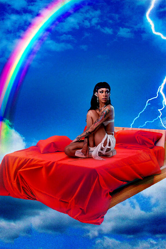 Rico Nasty Nightmare Vacation Music Mixtape Poster Wall Art Print Home Wall Decor - xonomax