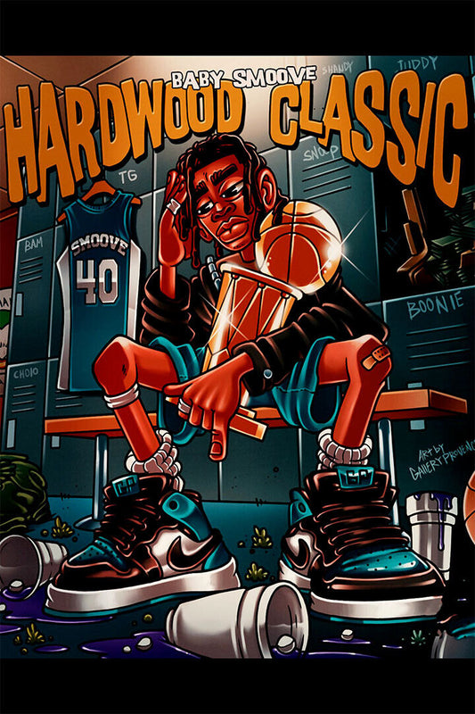 Smoove Cover Hardwood Classic Music Album Poster Wall Art Print Home Wall Decor - xonomax