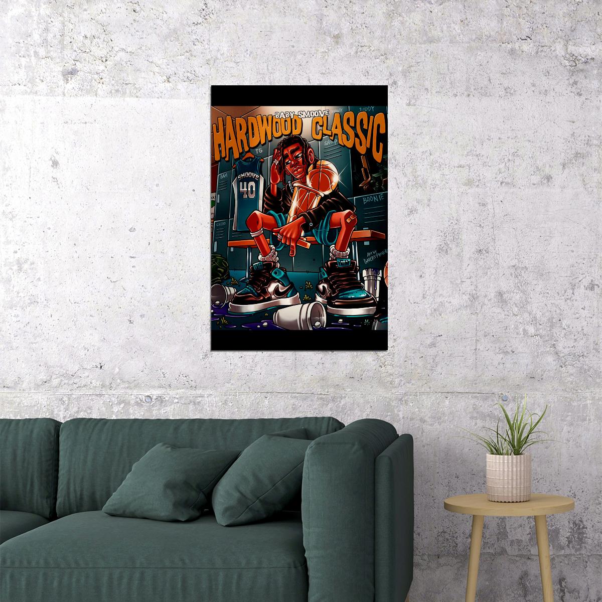 Smoove Cover Hardwood Classic Music Album Poster Wall Art Print Home Wall Decor - xonomax