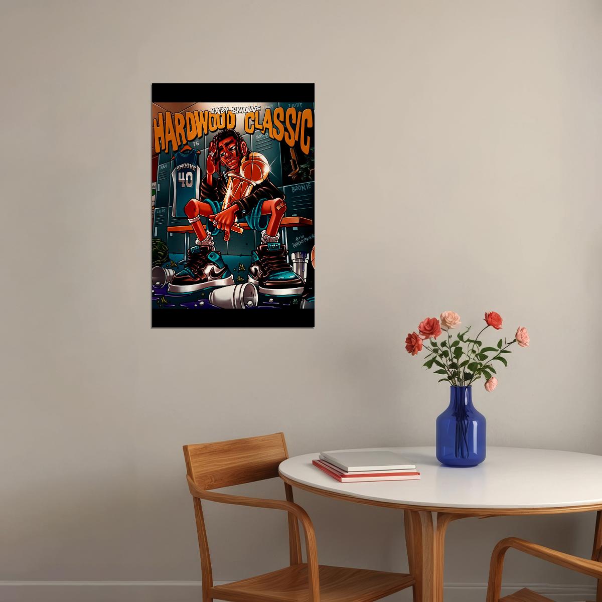 Smoove Cover Hardwood Classic Music Album Poster Wall Art Print Home Wall Decor - xonomax