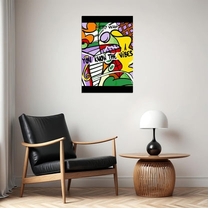 Fetty Wap Cover You Know The Vibes Music Poster Wall Art Print Home Wall Decor - xonomax