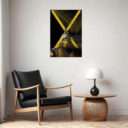 Mortal Kombat X Fighting Game Action Poster Wall Art Print Home Wall Decor