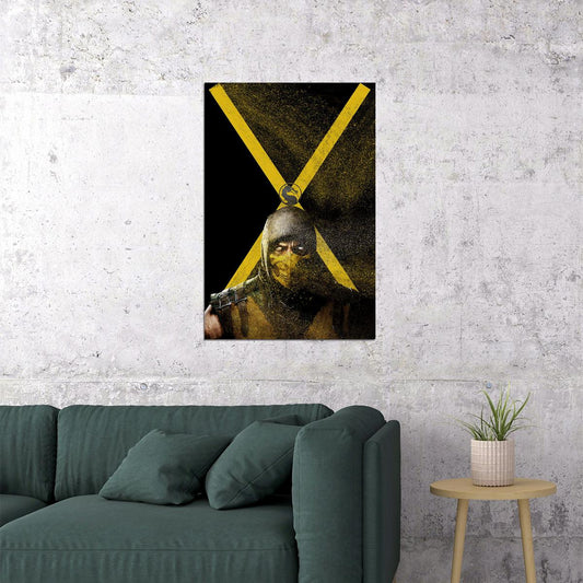 Mortal Kombat X Fighting Game Action Poster Wall Art Print Home Wall Decor