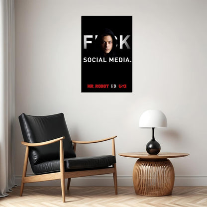 Mr Robot Movie Thriller Action Crime Poster Wall Art Print Home Wall Decor - xonomax