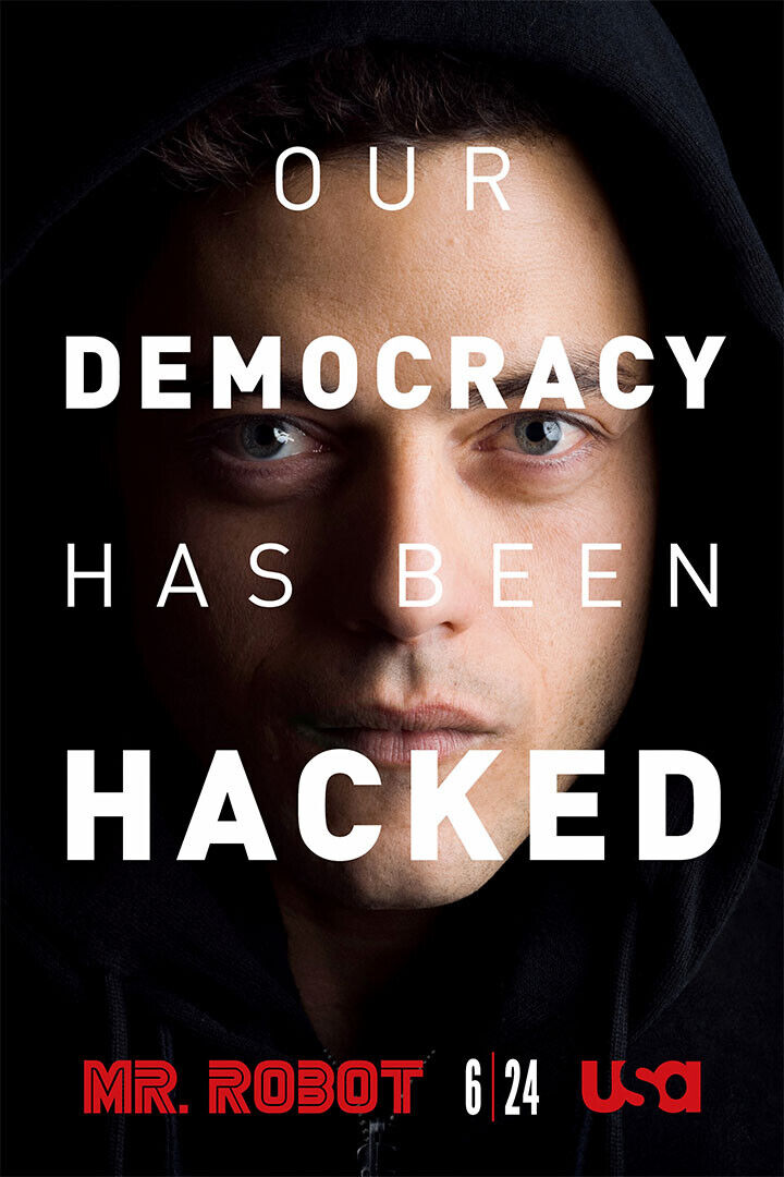 Mr Robot Movie Crime Thriller Action Poster Wall Art Print Home Wall Decor - xonomax
