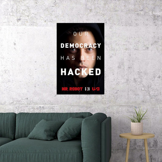 Mr Robot Movie Crime Thriller Action Poster Wall Art Print Home Wall Decor - xonomax