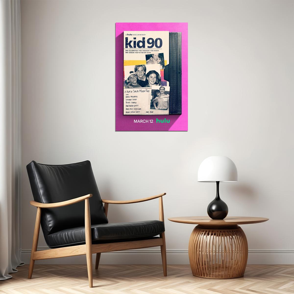 Kid 90 Movie Documentary Biography History Poster Wall Art Print Home Wall Decor - xonomax