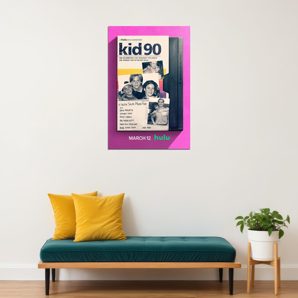 Kid 90 Movie Documentary Biography History Poster Wall Art Print Home Wall Decor - xonomax