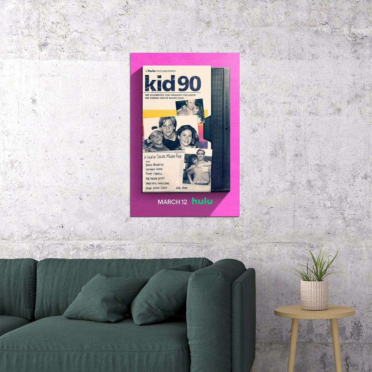 Kid 90 Movie Documentary Biography History Poster Wall Art Print Home Wall Decor - xonomax