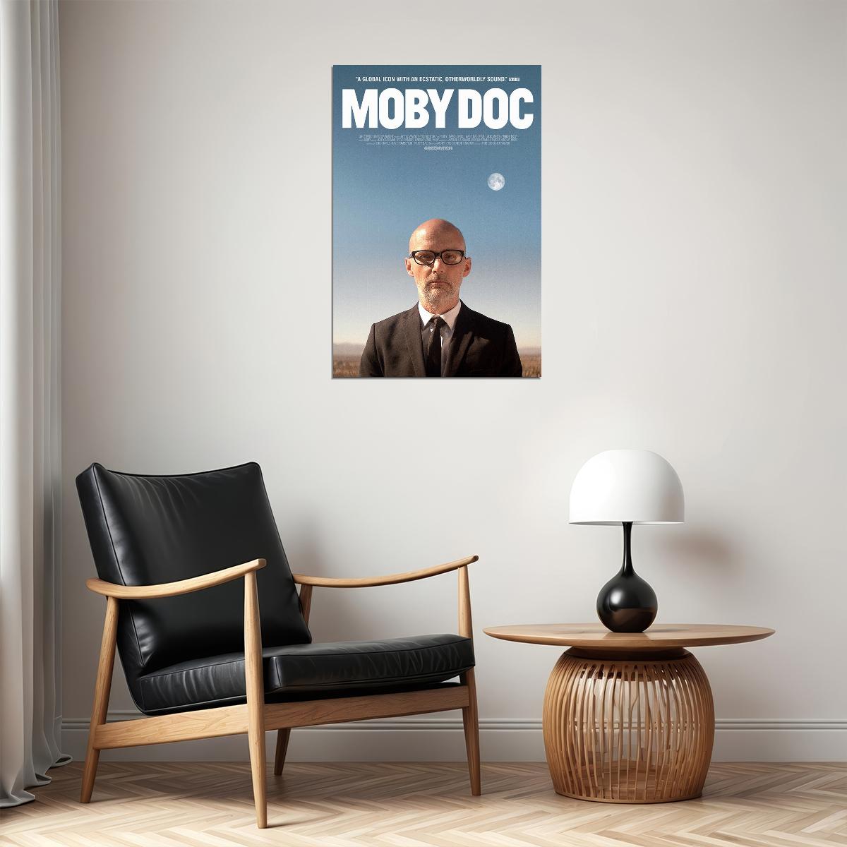 Moby Doc Movie Documentary Biography Music Poster Wall Art Print Home Wall Decor - xonomax