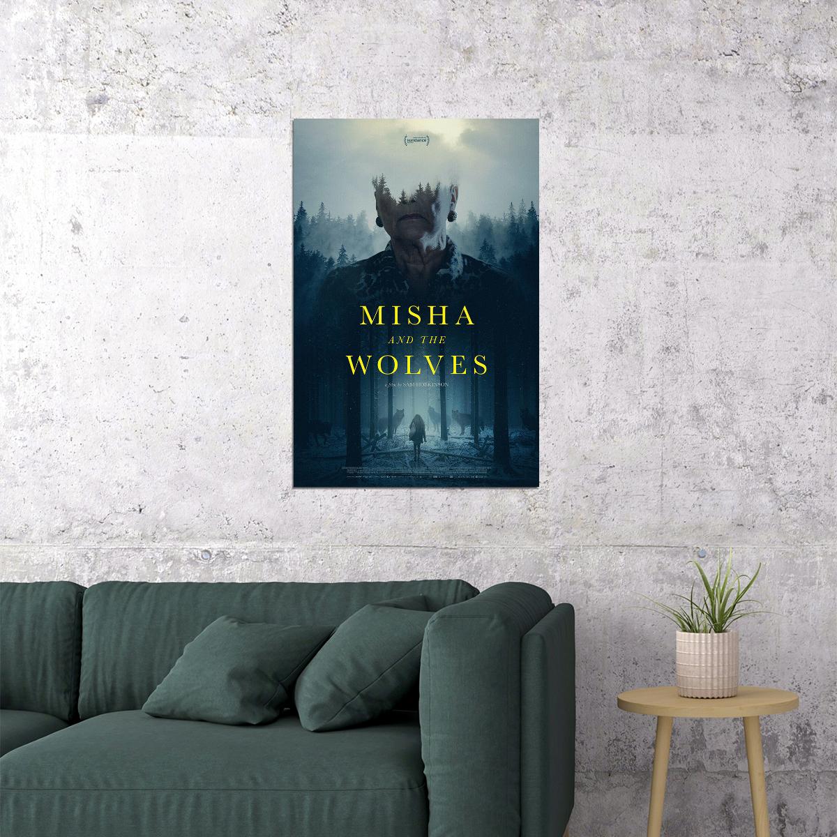 Misha And The Wolves Movie Documentary Drama Poster Wall Art Print Home Wall Decor - xonomax