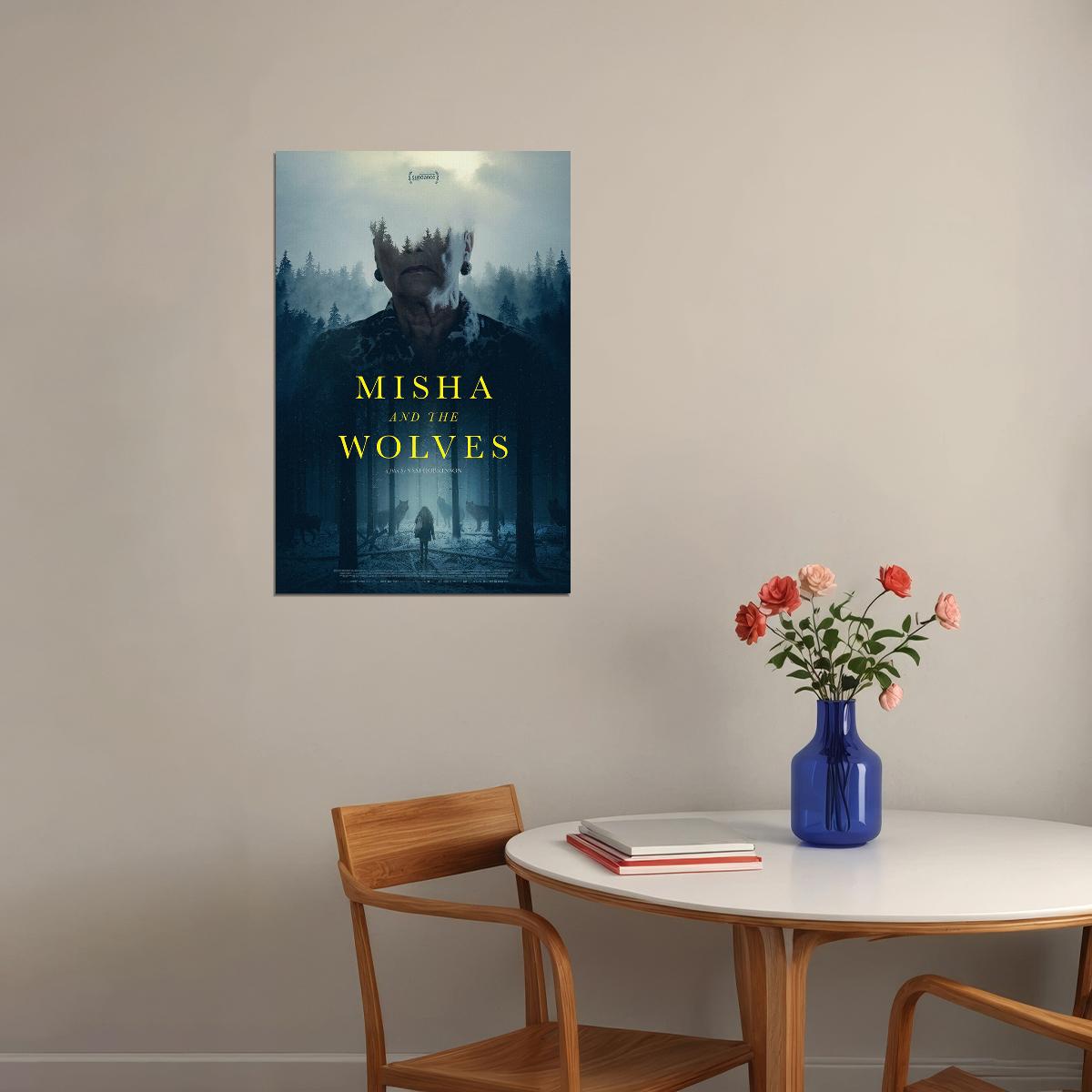 Misha And The Wolves Movie Documentary Drama Poster Wall Art Print Home Wall Decor - xonomax