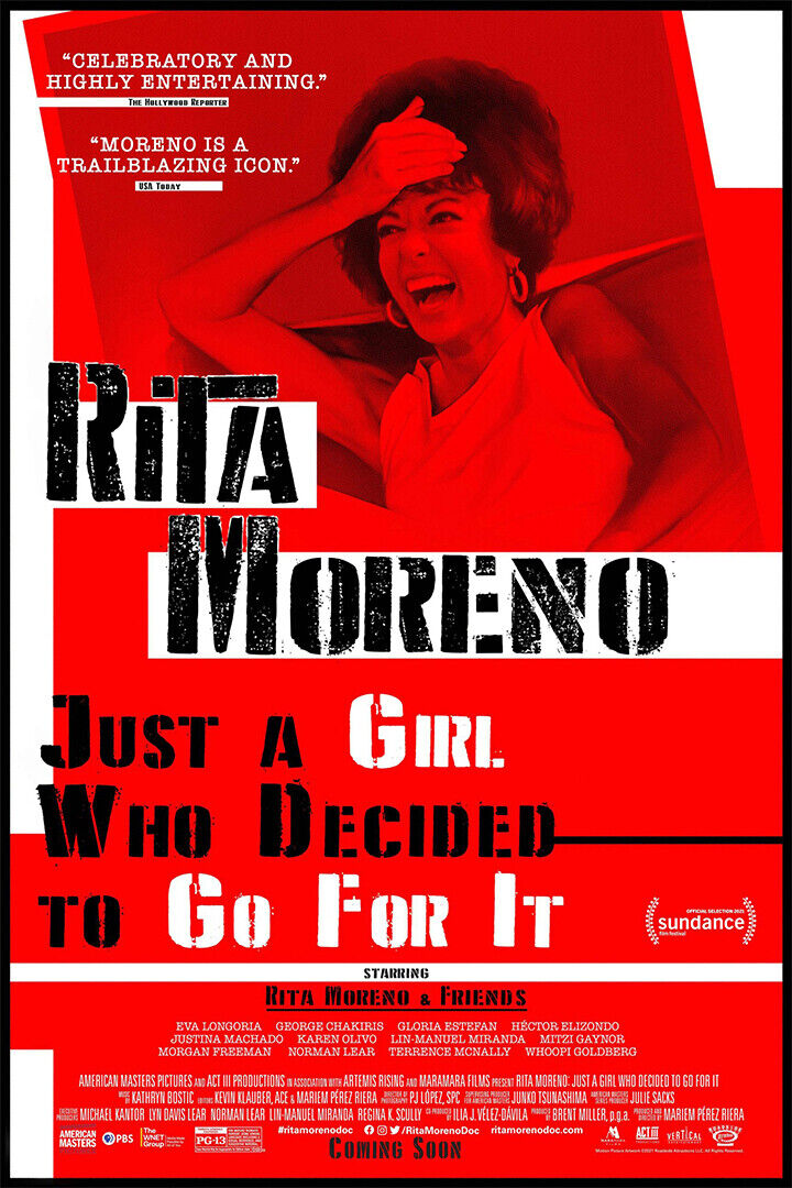 Rita Moreno: Just A Girl Who Decided To Go For It 2021 Movie Poster Wall Art Print Home Wall Decor - xonomax