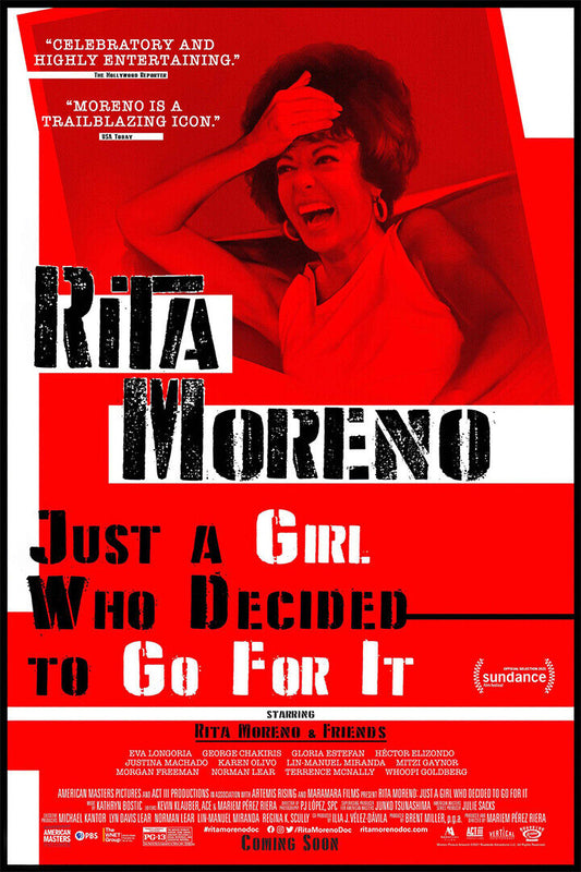 Rita Moreno: Just A Girl Who Decided To Go For It 2021 Movie Poster Wall Art Print Home Wall Decor - xonomax