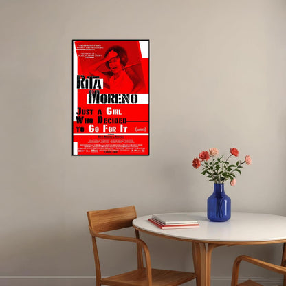 Rita Moreno: Just A Girl Who Decided To Go For It 2021 Movie Poster Wall Art Print Home Wall Decor - xonomax