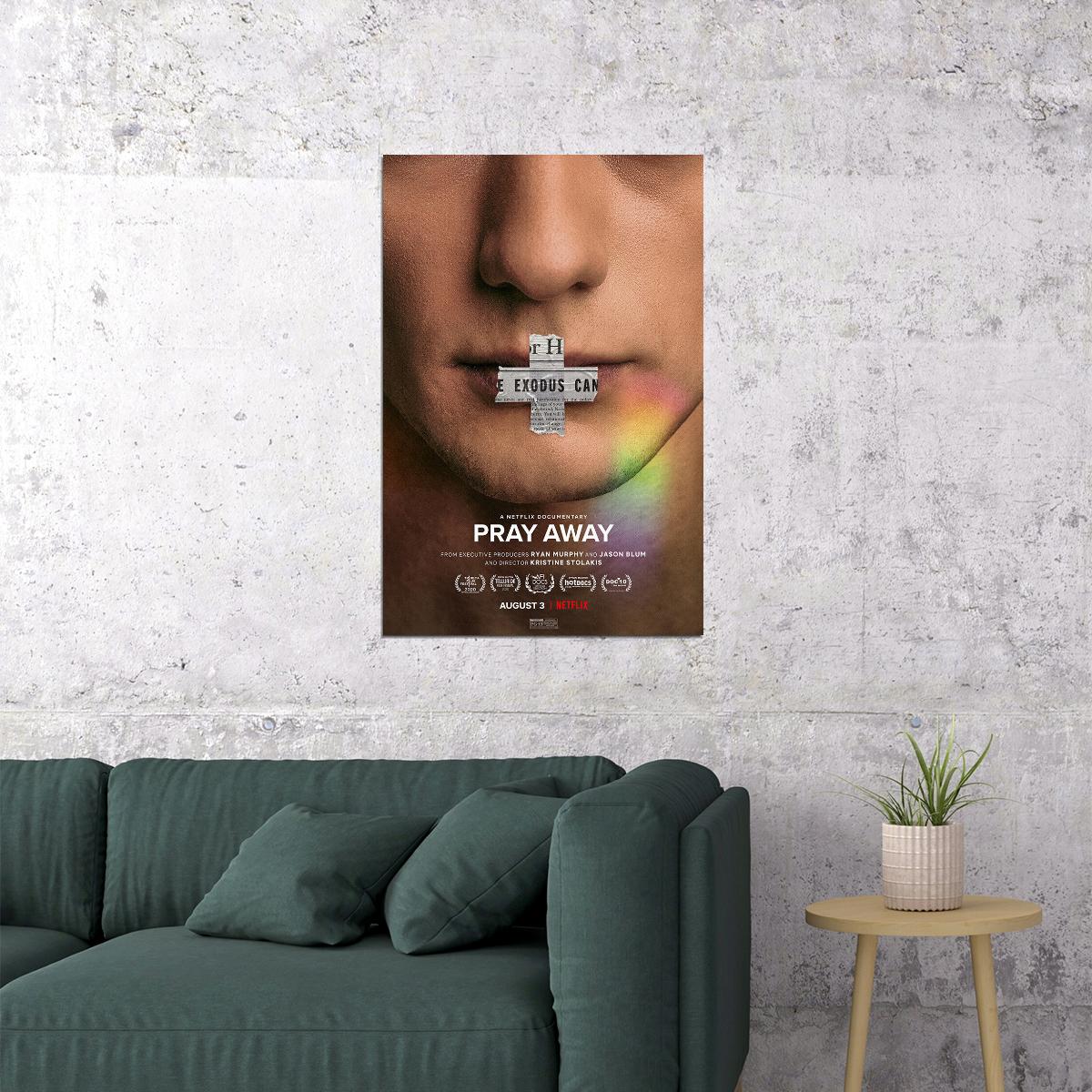 Pray Away Movie Documentary Traumatic Poster Wall Art Print Home Wall Decor - xonomax