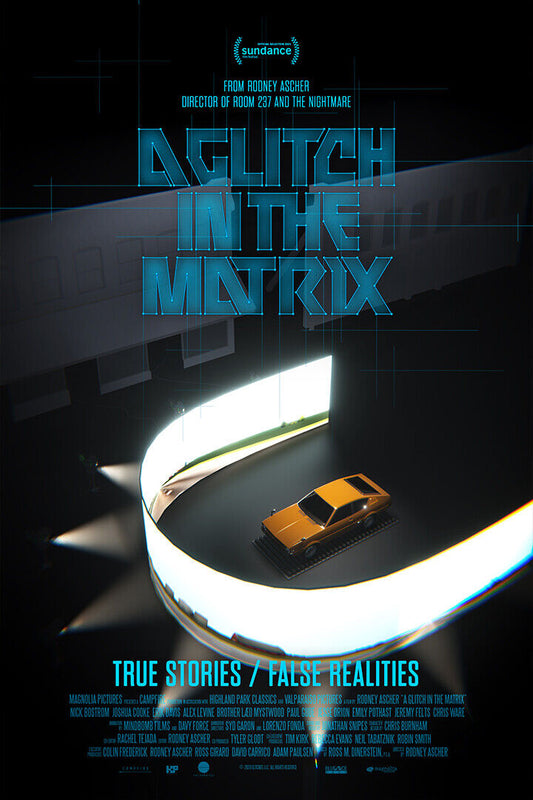 A Glitch In The Matrix Movie Documentary Poster Wall Art Print Home Wall Decor - xonomax