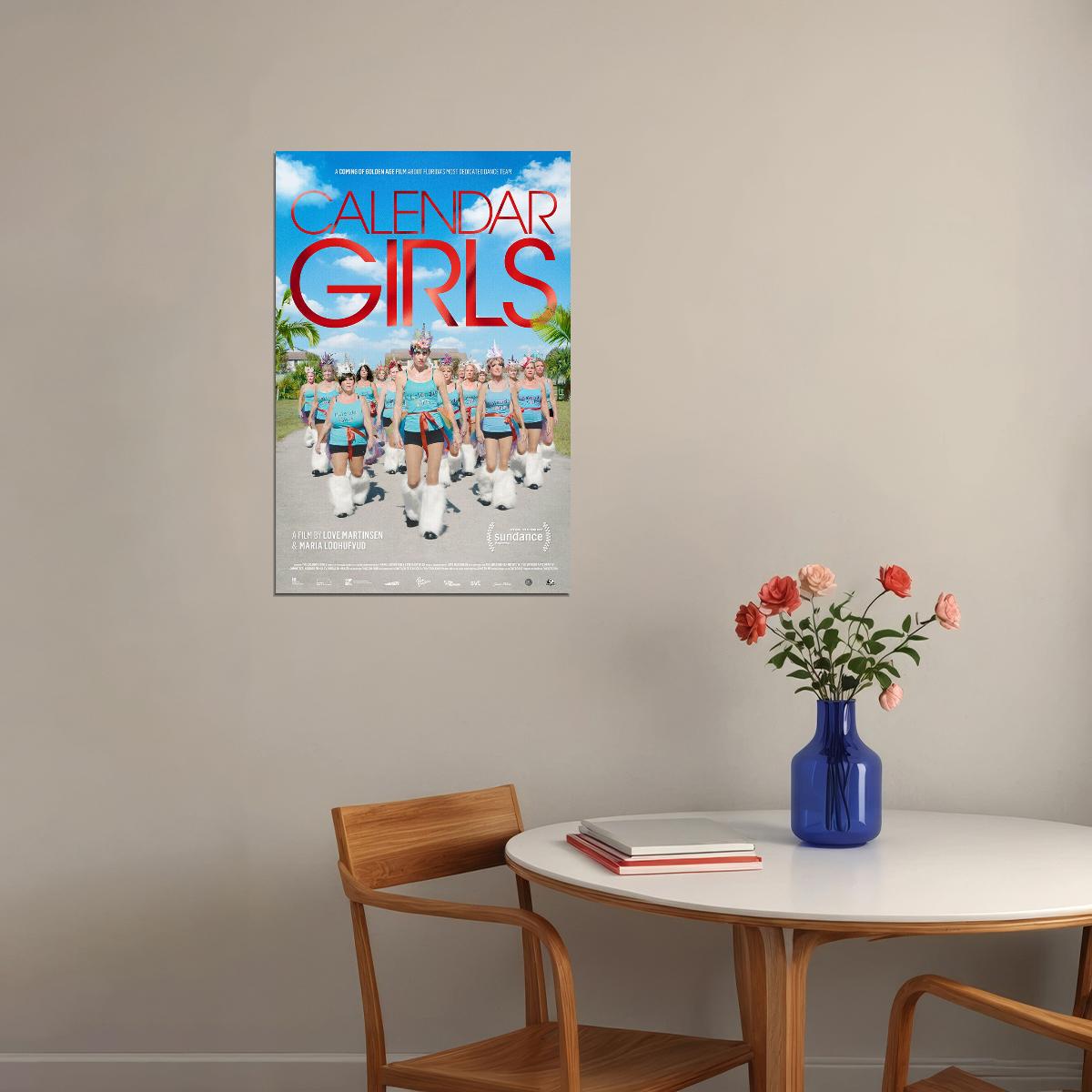 Calendar Girls 2022 Movie Documentary Dance Poster Wall Art Print Home Wall Decor - xonomax
