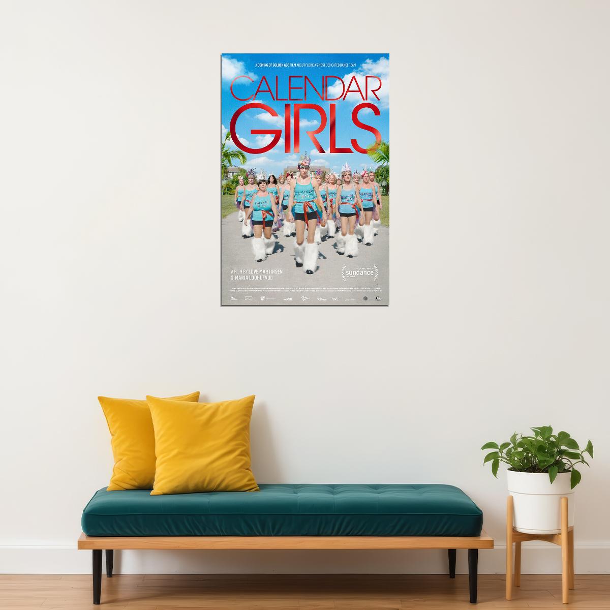 Calendar Girls 2022 Movie Documentary Dance Poster Wall Art Print Home Wall Decor - xonomax